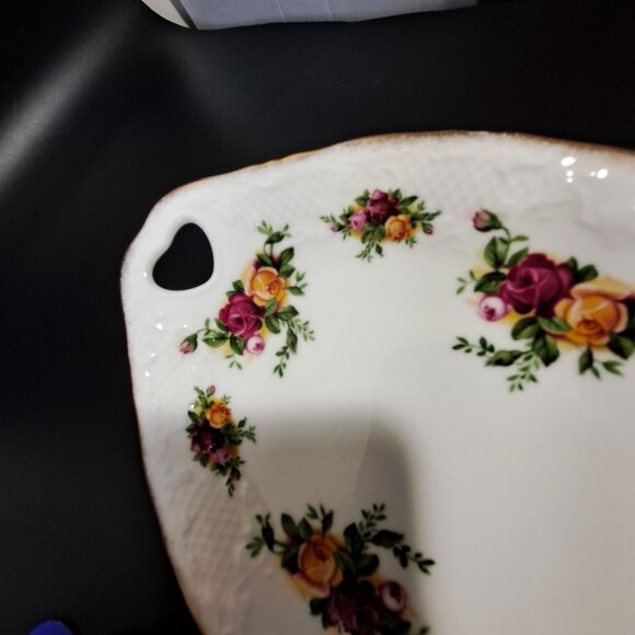 Royal Albert Old Country Roses Oval Victorian Tray Floral Bone China Decorative - Picture 7 of 13